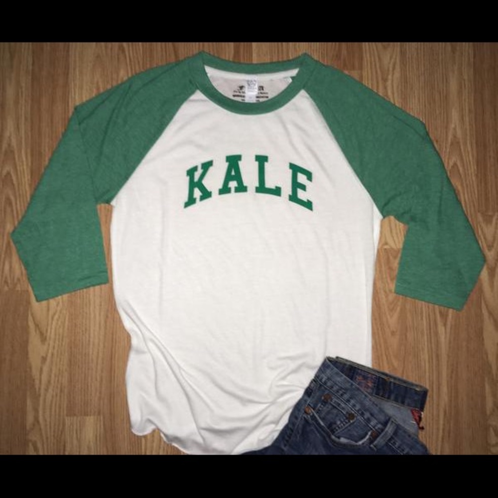 KALE Unisex Eco Jersey Baseball Tee